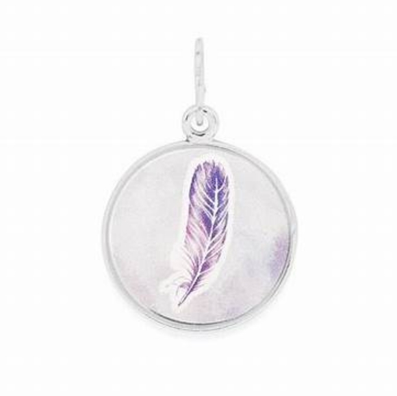 NWT, Alex and Ani Art Infusion Feather Charm - Picture 10 of 10